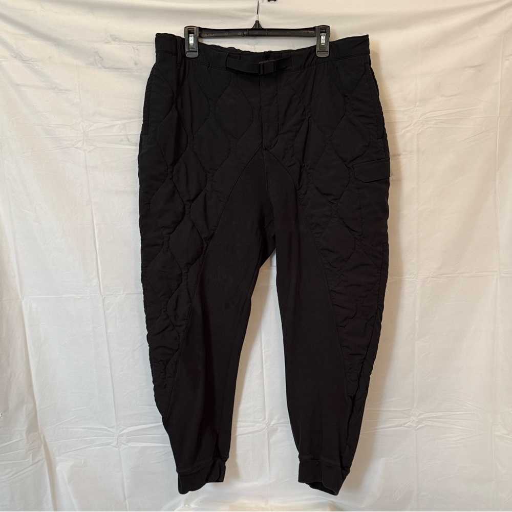 Adidas Black Adicross Quilted Golf Pants, Men’s Size X-Large